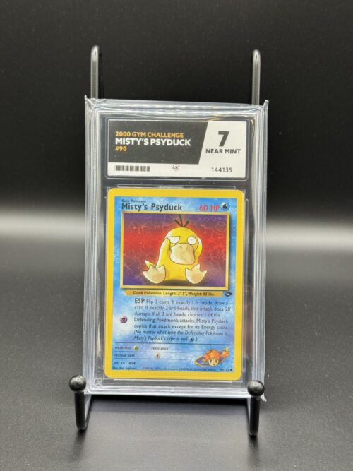 Pokemon - Misty Psyduck #90 2000 Gym Challenge - ACE 7 NEAR MINT
