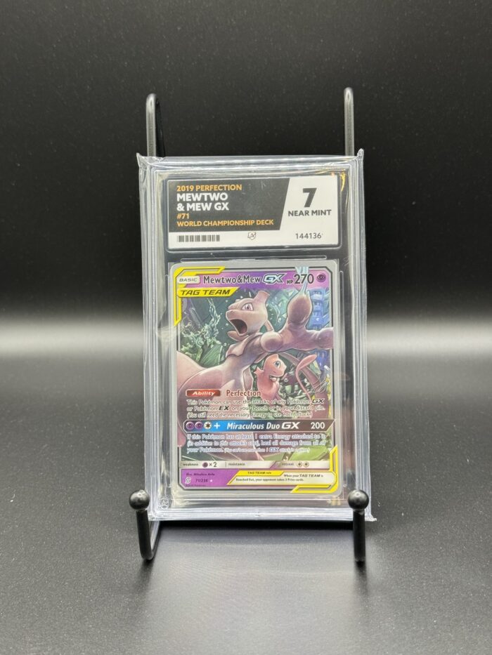 Mewtwo & Mew GX #71 Pokemon Card - ACE 7 NEAR MINT