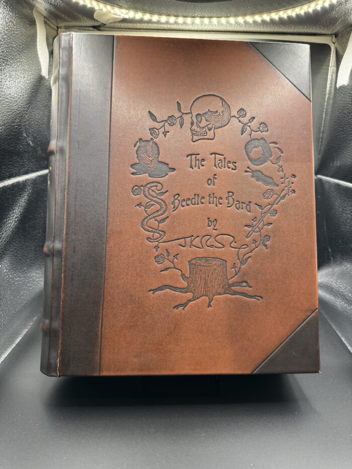 Harry Potter - Tales Of Beedle The Bard - Leather Bound - J K Rowling - First Edition