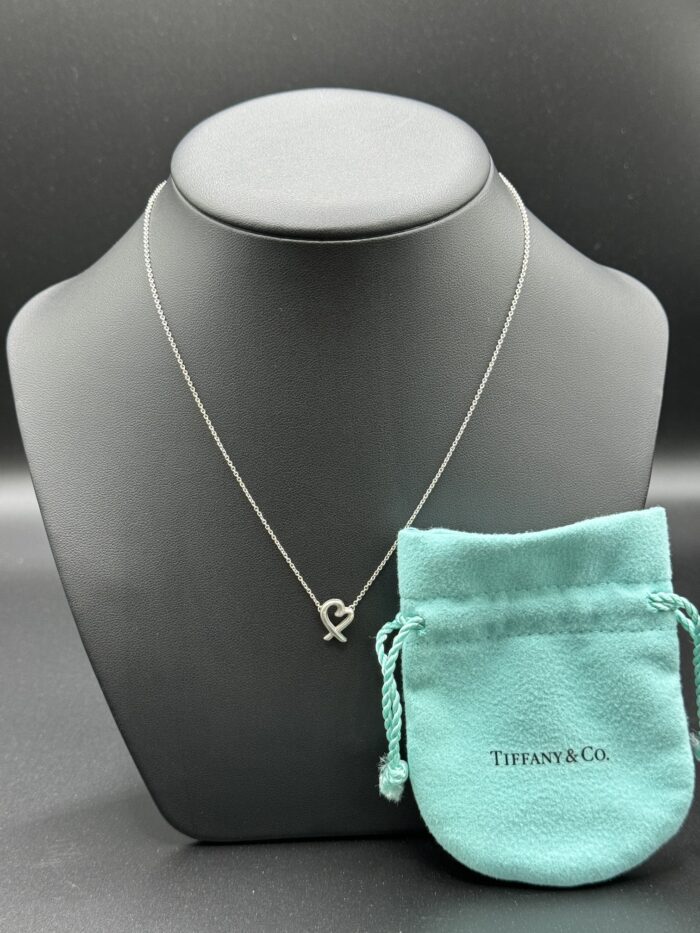 Tiffany & Co Paloma Picasso Sterling Silver 925 Love Heart Pendant