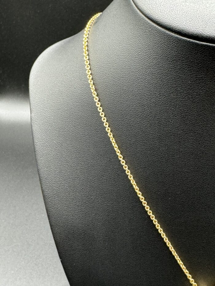 BVLGARI Parentesi Necklace 18K Yellow Gold 750 18" - Image 4