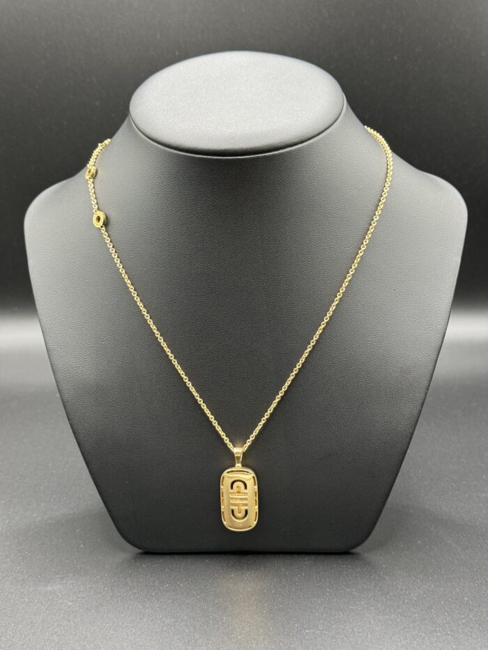 BVLGARI Parentesi Necklace 18K Yellow Gold 750 18" - Image 5