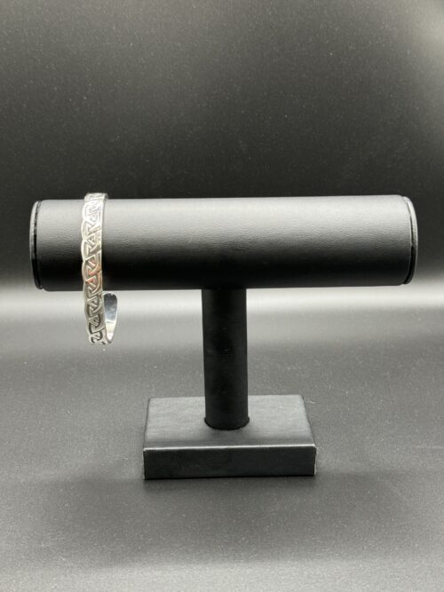 Sterling Silver 925 Solid Bangle Bracelet - 7L 0.25"