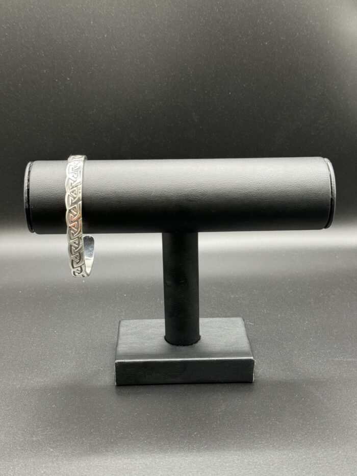 Sterling Silver 925 Solid Bangle Bracelet - 7L 0.25"