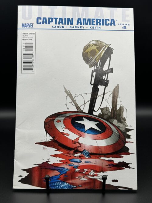 Marvel Comic Book Ultimate Captain America #4