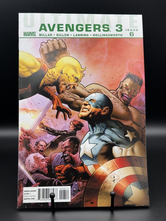 Marvel Comic Book Ultimate Avengers 3 #6