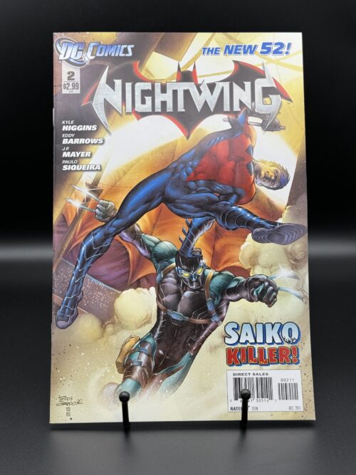 2011 Nightwing #2 1st Print DC New 52 Higgins Batman