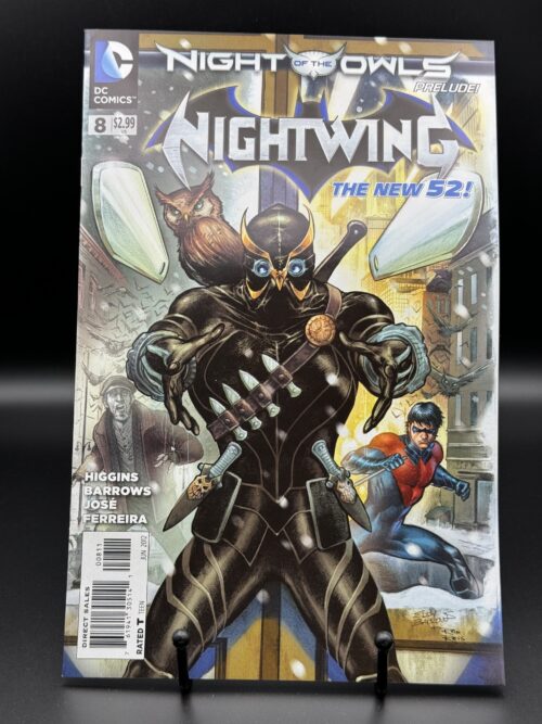 DC Comics Nightwing The New 52 Comics 8 Night of the Owls Prelude Higgins Jose