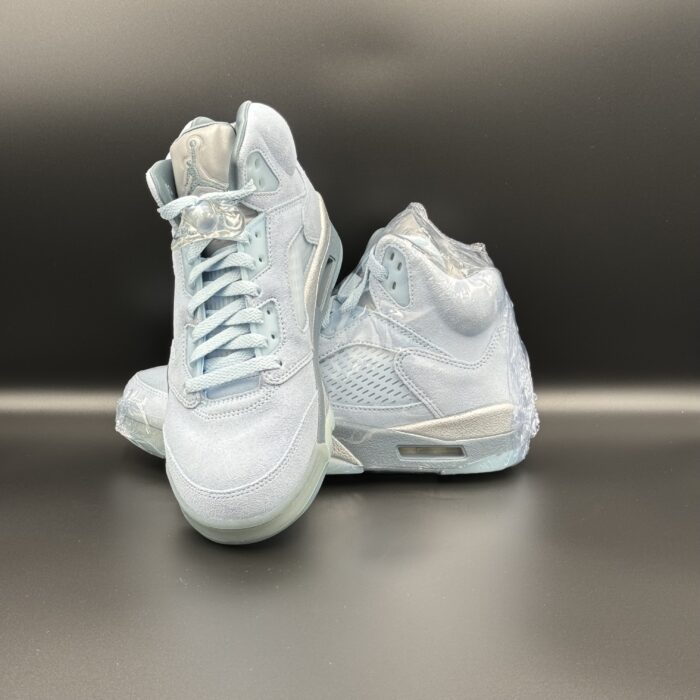 Nike Womens Air Jordan 5 Retro Blue Bird Shoes