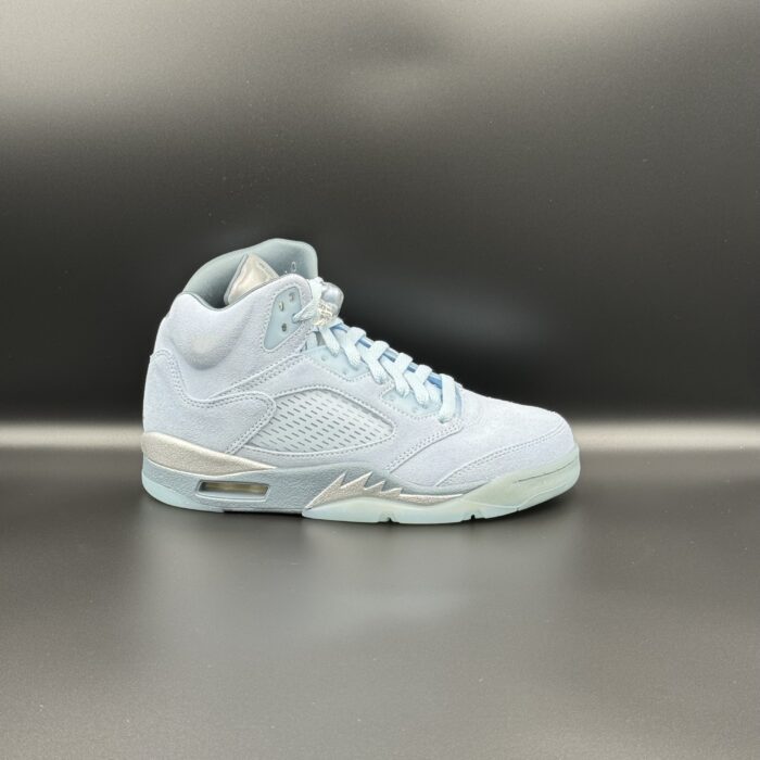 Nike Womens Air Jordan 5 Retro Blue Bird Shoes - Image 3