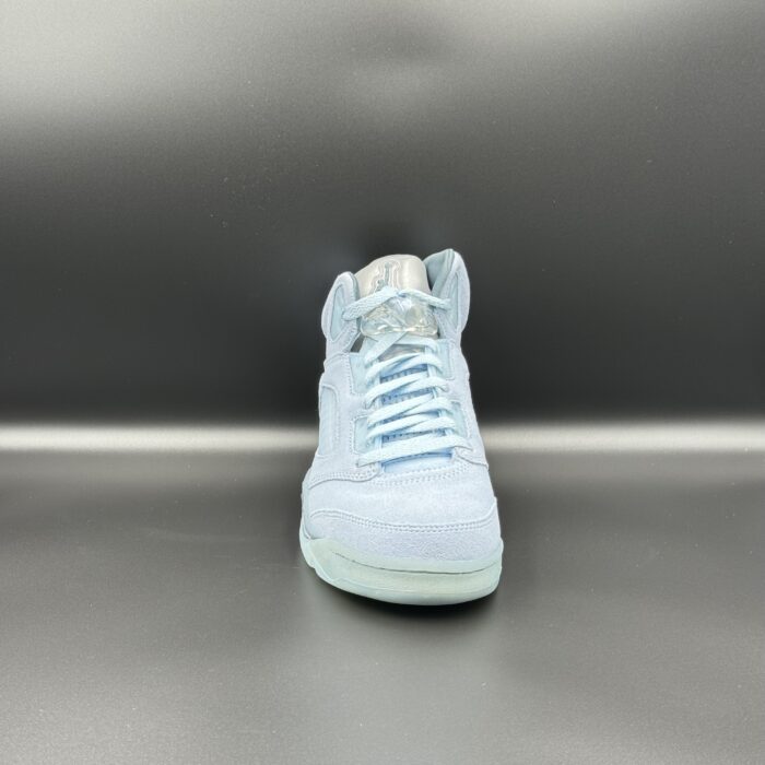 Nike Womens Air Jordan 5 Retro Blue Bird Shoes - Image 4