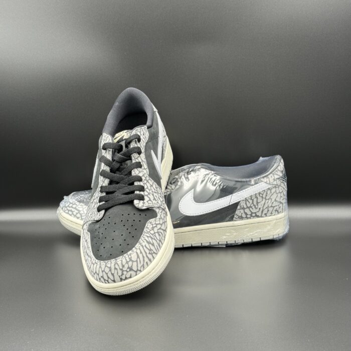Air Jordan 1 Low leather low-top trainers