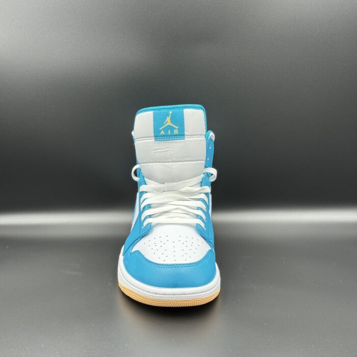 Air Jordan 1 Mid Aquatone Celestial Gold - Image 4