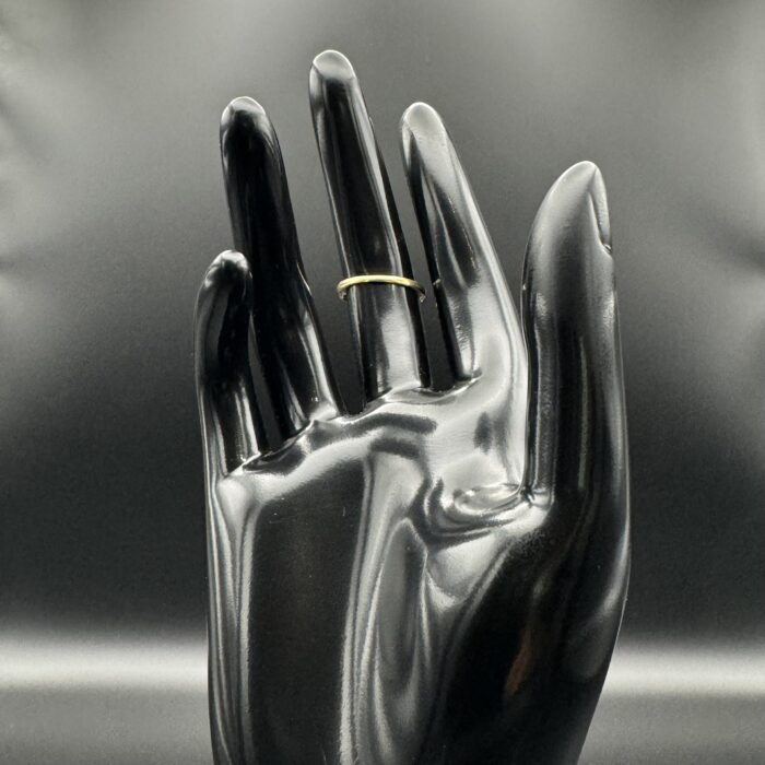 18ct Gold Diamond & Sapphire Engagement Ring - Image 3