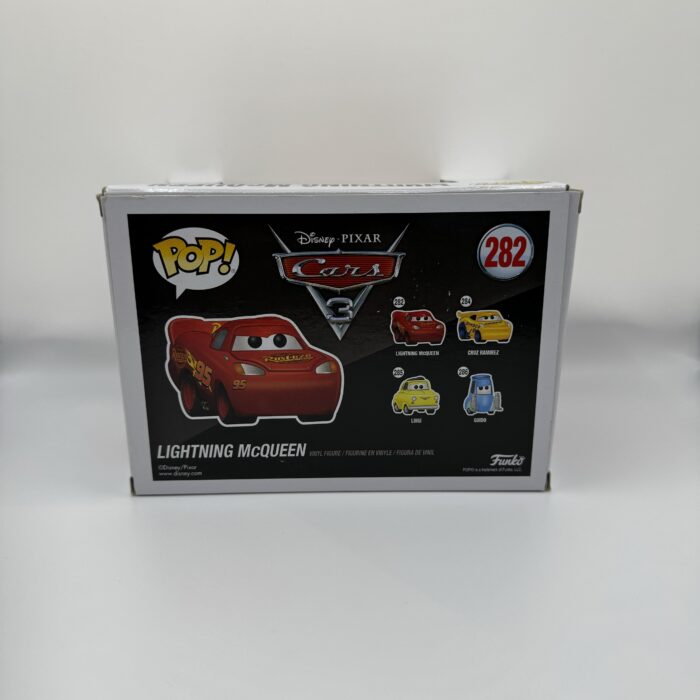 Funko Pop! Disney's Pixar Cars 3 Lightning McQueen #282 - Image 3