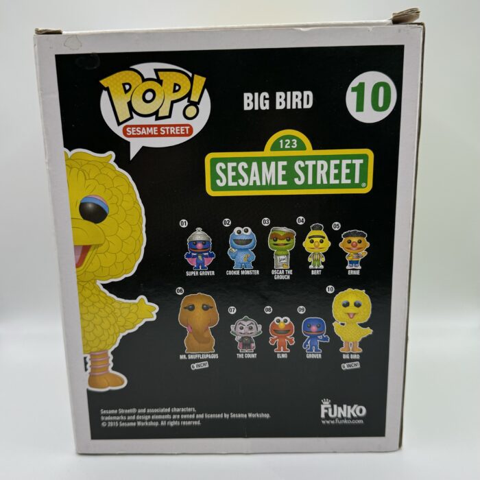 Funko Pop! Sesame Street Big Bird 6 Inch Figure #10 - Image 3