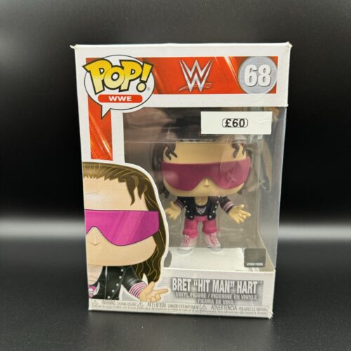 Funko Pop! WWE Wrestling - Bret "The Hitman" Hart #68.
