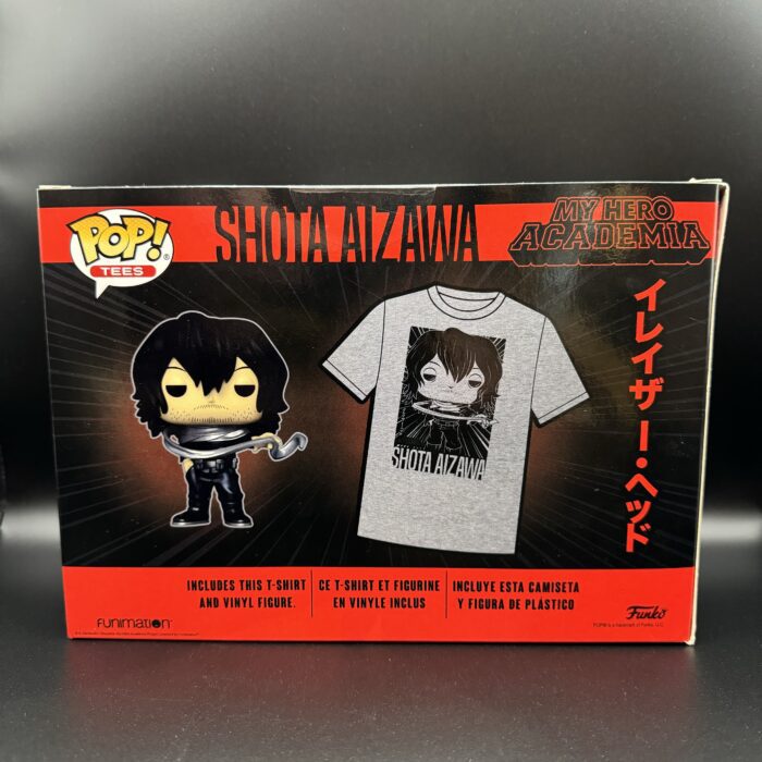 Funko Pop! My Hero Academia Shota Aizawa #375 (Metallic) inc. T-Shirt - Image 2