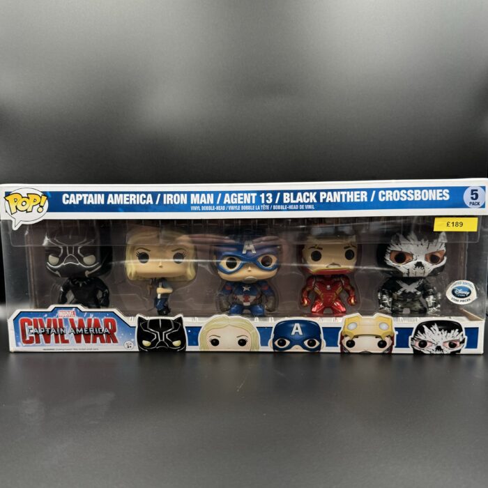 Funko Pop! Marvel Avenger' Civil War 5-Pack