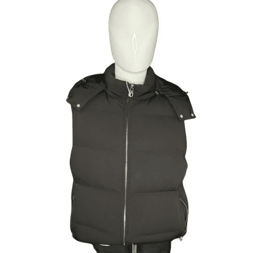 Knitted Hooded Down Jacket