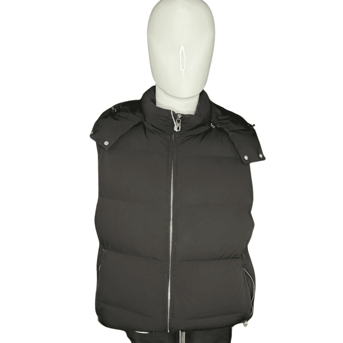Knitted Hooded Down Jacket