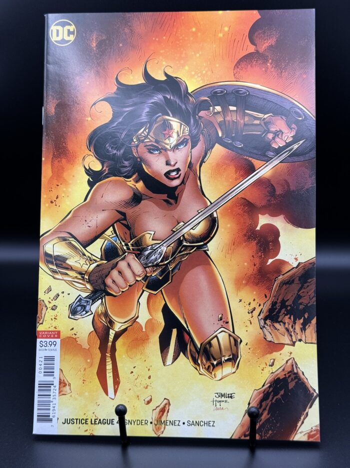 Justice League #4 Jim Lee Wonder Woman Variant