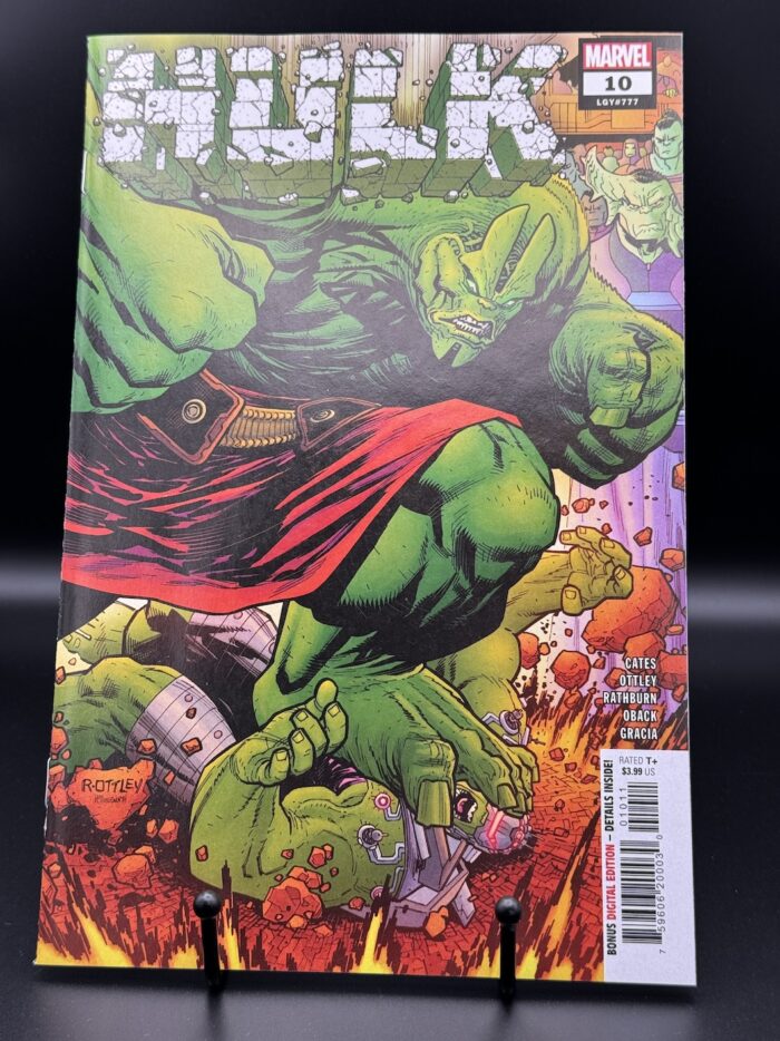 Marvel Comics Hulk # 10 Direct Cover Edition.