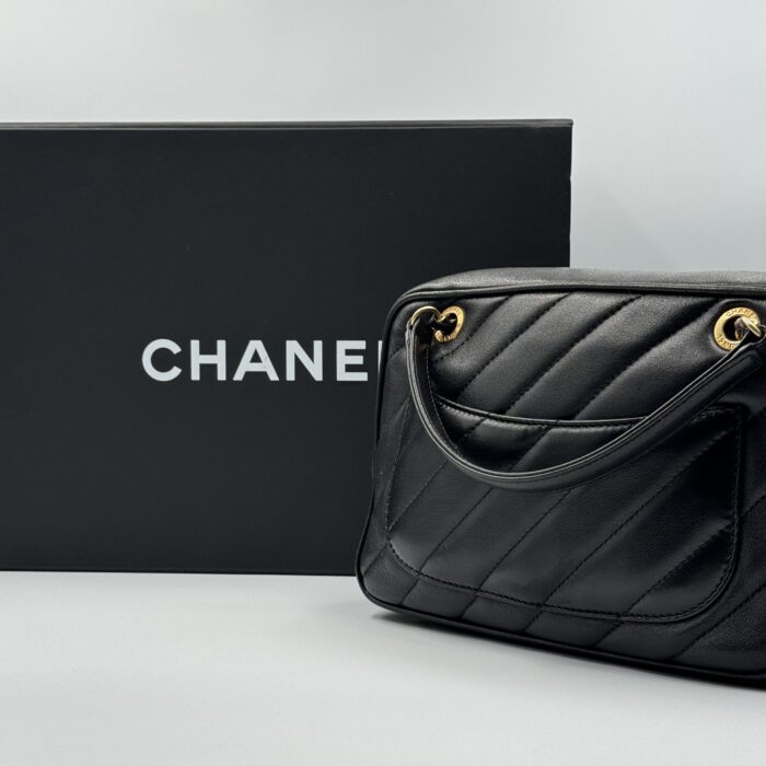 Chanel Lambskin Coco Vintage Camera Case - Image 11