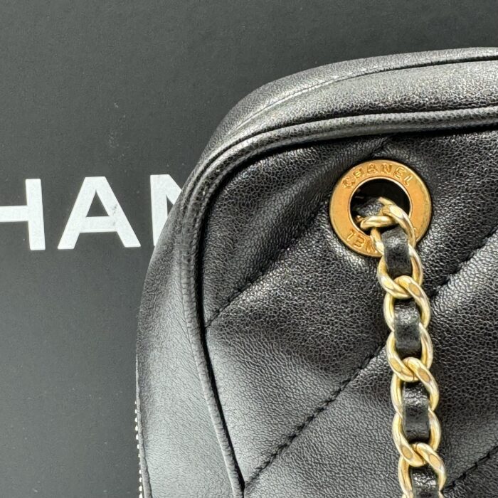 Chanel Lambskin Coco Vintage Camera Case - Image 9