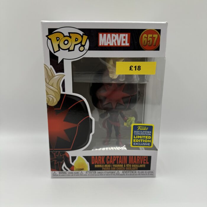 Marvel Dark Captain Marvel 657 - Vaulted