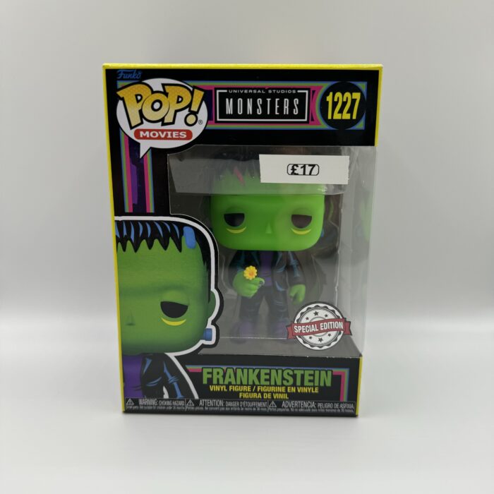 Monsters Frankenstein Black Light 1227