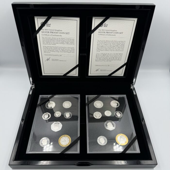 The Royal Mint Fourth & Fifth Definitive Coinage Portrait Silver 2015 Collection