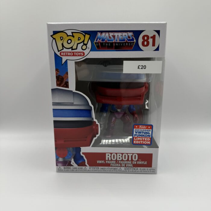 Masters of the Universe Roboto 81 - Vaulted
