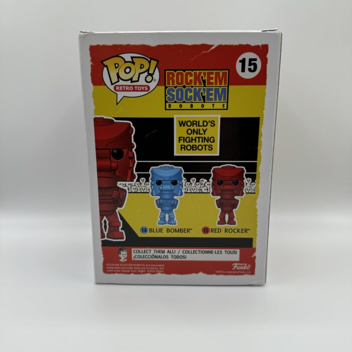 Rock'em Sock'em Robots Red Rocker 15 - Image 3
