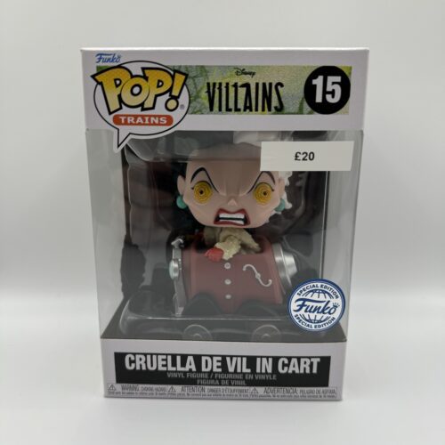 Disney Villains Cruella De Vil In Cart 15
