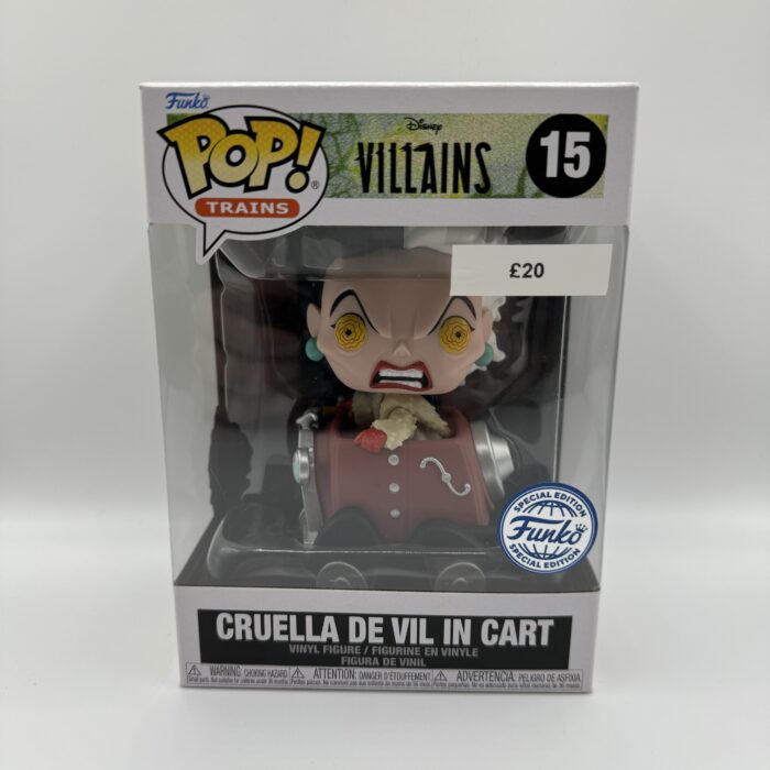 Disney Villains Cruella De Vil In Cart 15
