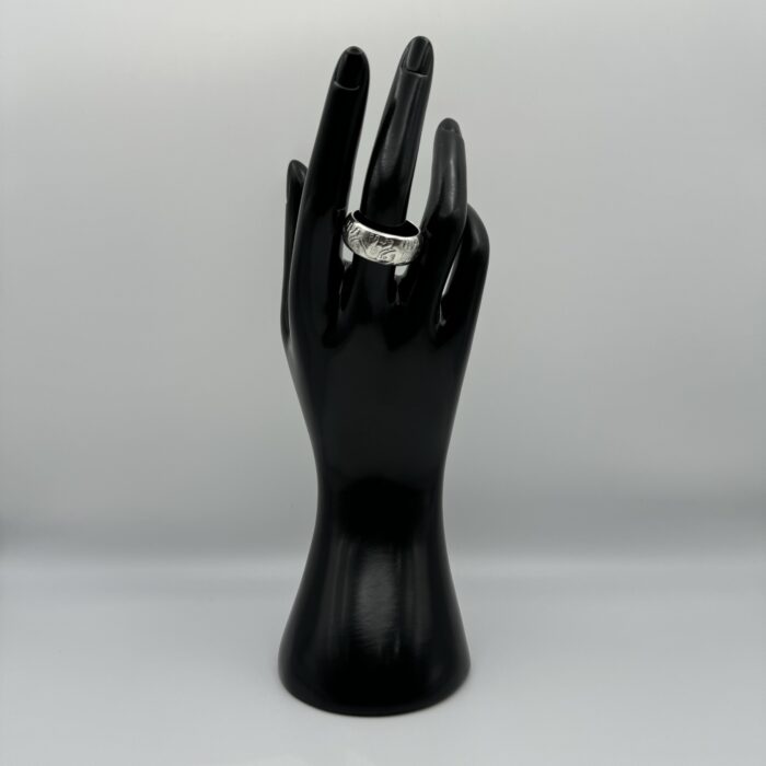 Mens Silver Elephant Ring 925