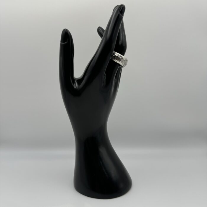 Mens Silver Elephant Ring 925 - Image 4
