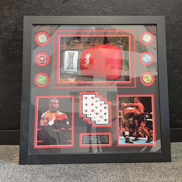 Iron Mike Tyson Signed Boxing Glove