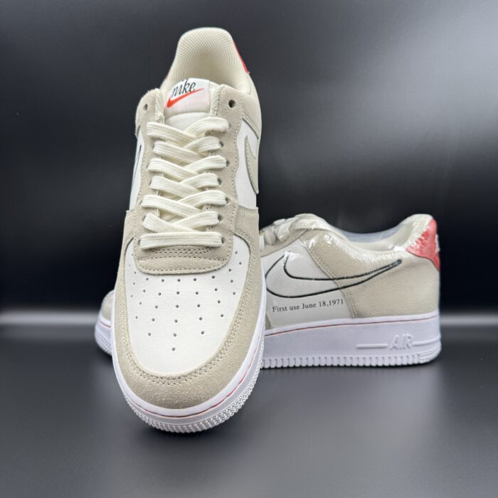Nike Air Force 1 First Use Light Stone