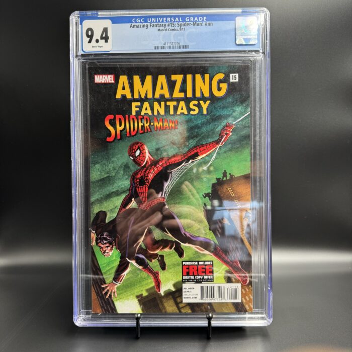Marvel Amazing Fantasy Spider Man 2012 CGC Graded 9.4