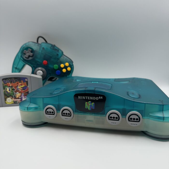 Nintendo 64 Clear Blue Bundle