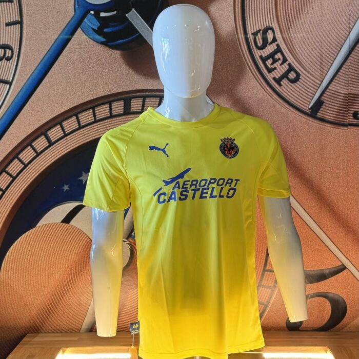 Retro Villarreal Home Shirt 2005/06 Cazorla No.21 - Image 2
