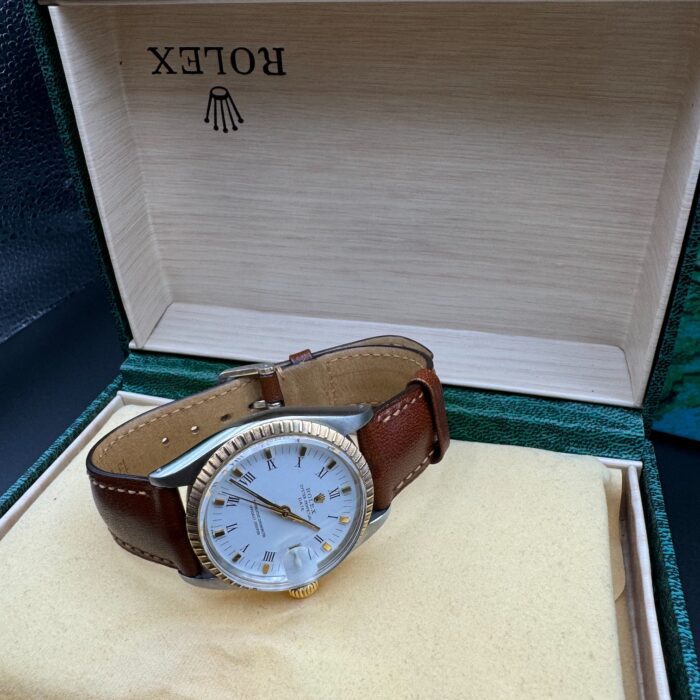 Rolex 18ct Gold Oyster Perpetual Date 1972 - Image 11