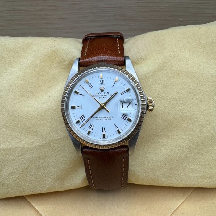 Rolex 18ct Gold Oyster Perpetual Date 1972 - Image 10