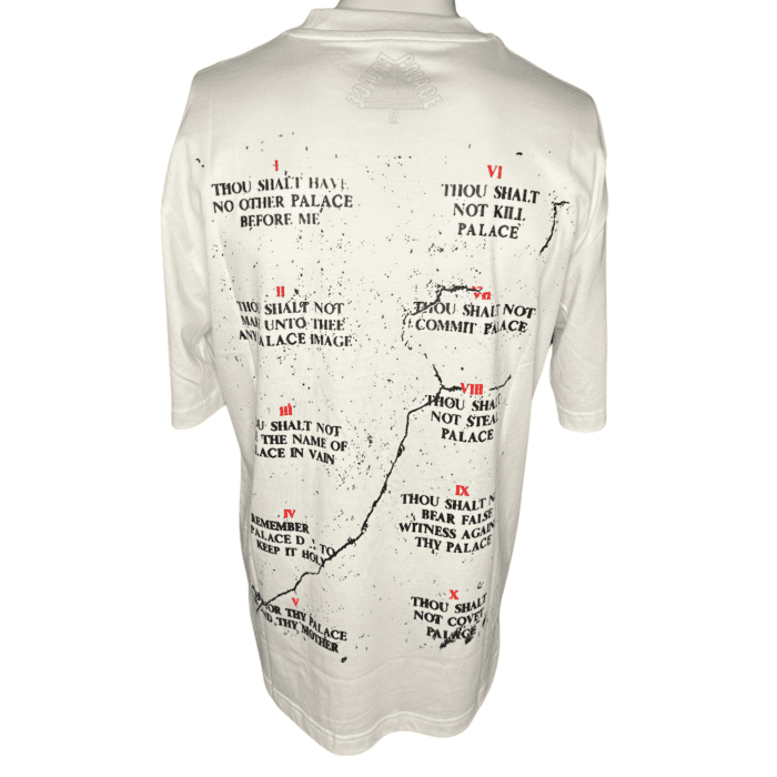Palace Save Thyself White T-Shirt - Image 2